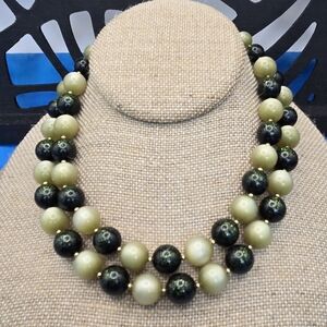 Vintage Trifari Moonglow Bead Necklace